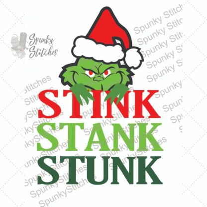 Mean Green Guy Stink Stank Stunk SVG Cut File