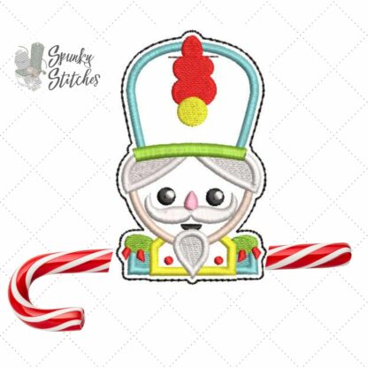 Nutcracker Candy Cane Holder Ornament