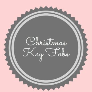 Christmas Key Fob