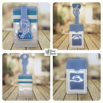 Princess of Ice Mini Snap Wallet Tab Add On (Wallet sold separately)