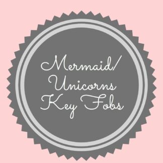 Mermaid/Unicorn Key Fobs