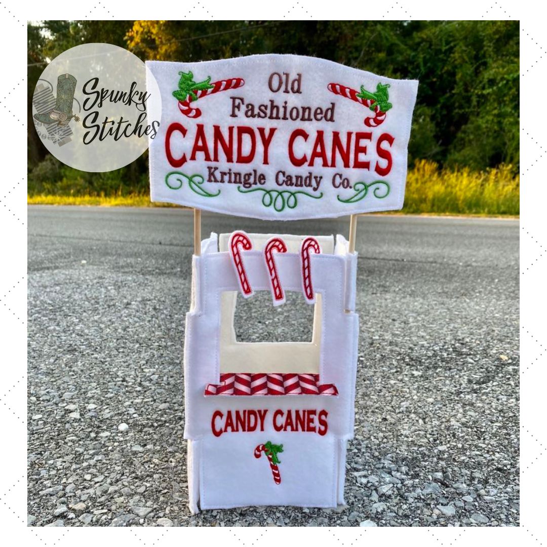 Elf Candy Cane Stand