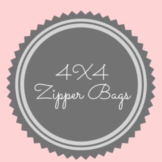 4x4 Zipper Bags