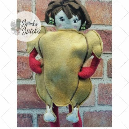 Baked Turkey Slipover Elf Costume