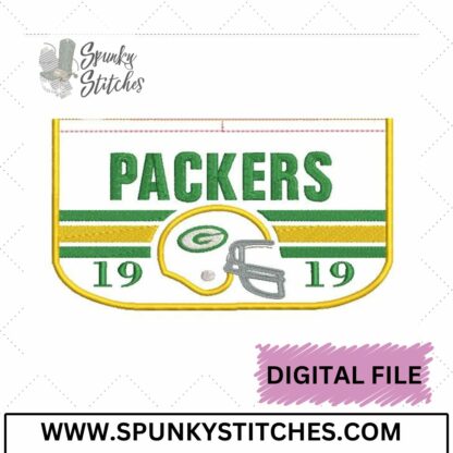 Packers  Football Trifold Zipper Wallet Top ADD ON (wallet isn't included)