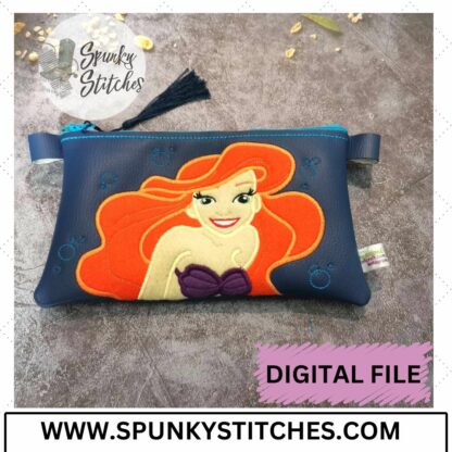 Underwater Princess Mermaid Zipper Bag