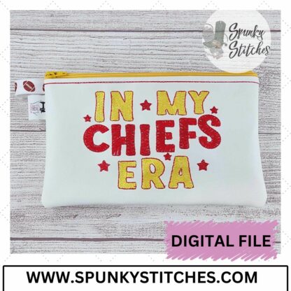 In My Chiefs Era Zipper Bag