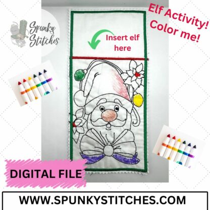 Elf Color Me Santa Sleeping Bag