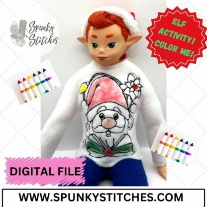 Color Me Santa Elf Shirt