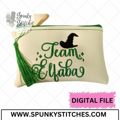 Team Elfaba Zipper Bag