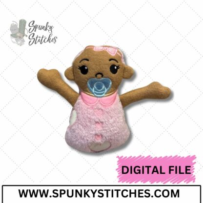 Baby Girl Stuffy (Swaddle Not Included)