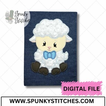 Baby Lamb Embroidery Applique