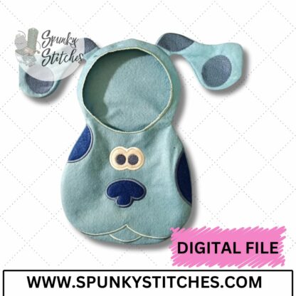 Baby Blue Dog Swaddle (Baby Not Included)