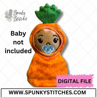 Baby Carrott Swaddle (Baby Not Included)