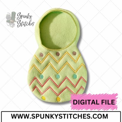 Baby Easter Egg Swaddle (Baby Not Included) - Image 2