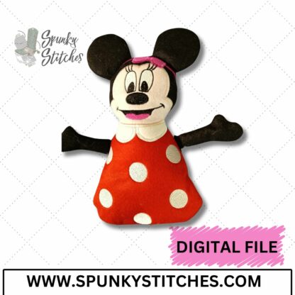 Baby Girl Mouse Stuffy (Swaddle Not Included)