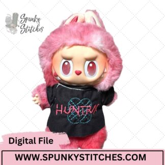 Bubu Monster Huntrix Shirt Digital Embroidery File