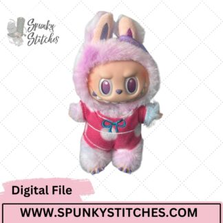 Bubu Monster Mini Romper Digital Embroidery File