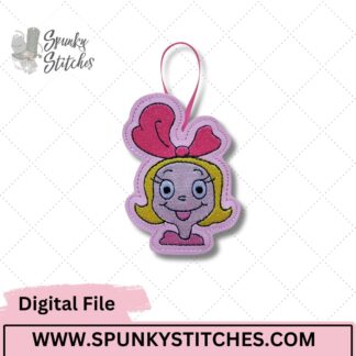 cindy ornament embroidery file
