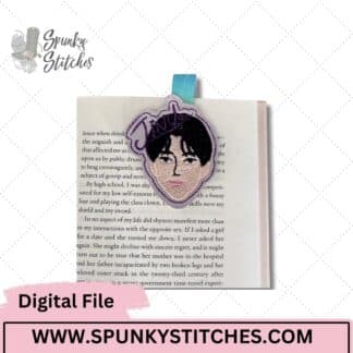 Saja Jinu Magnetic Bookmark In The Hoop Embroidery File